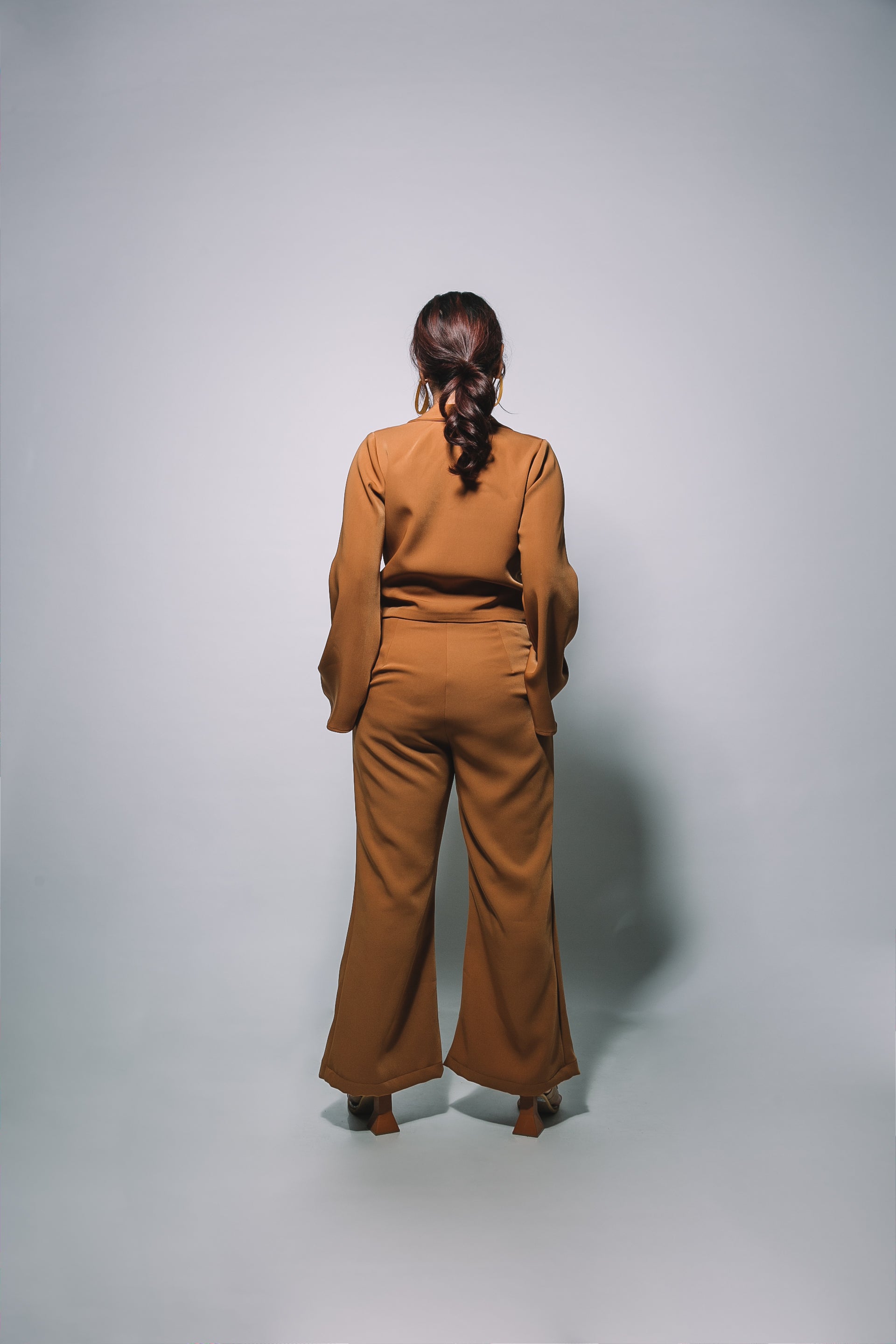 Mustard Armani Blazer Set.