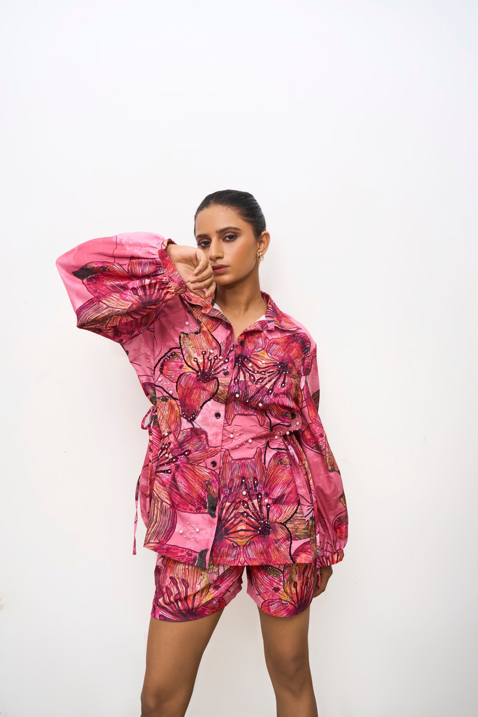The Blush Pink Oversized Shirt