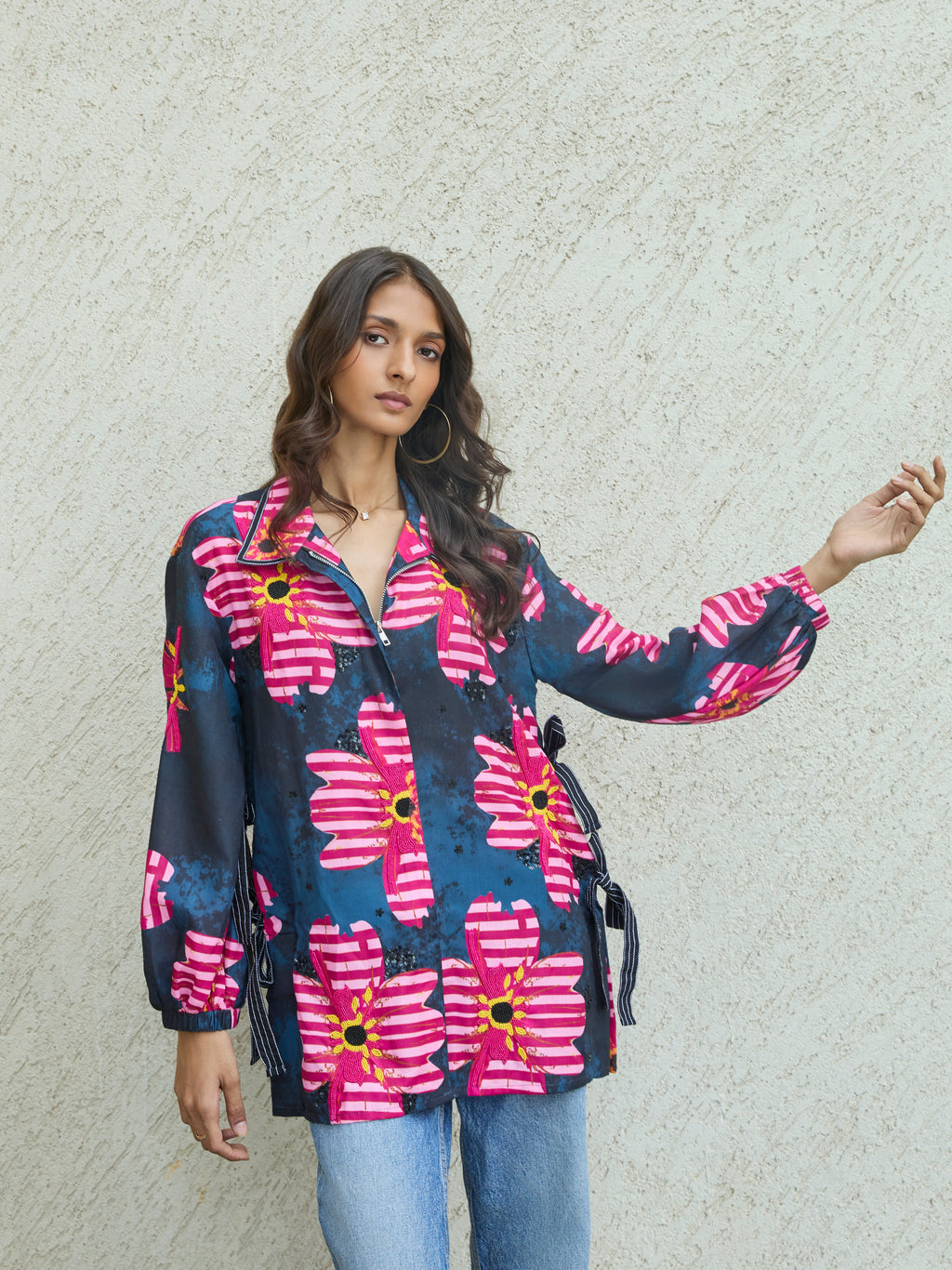 The Bloom Shirt (Colorway: Pink)