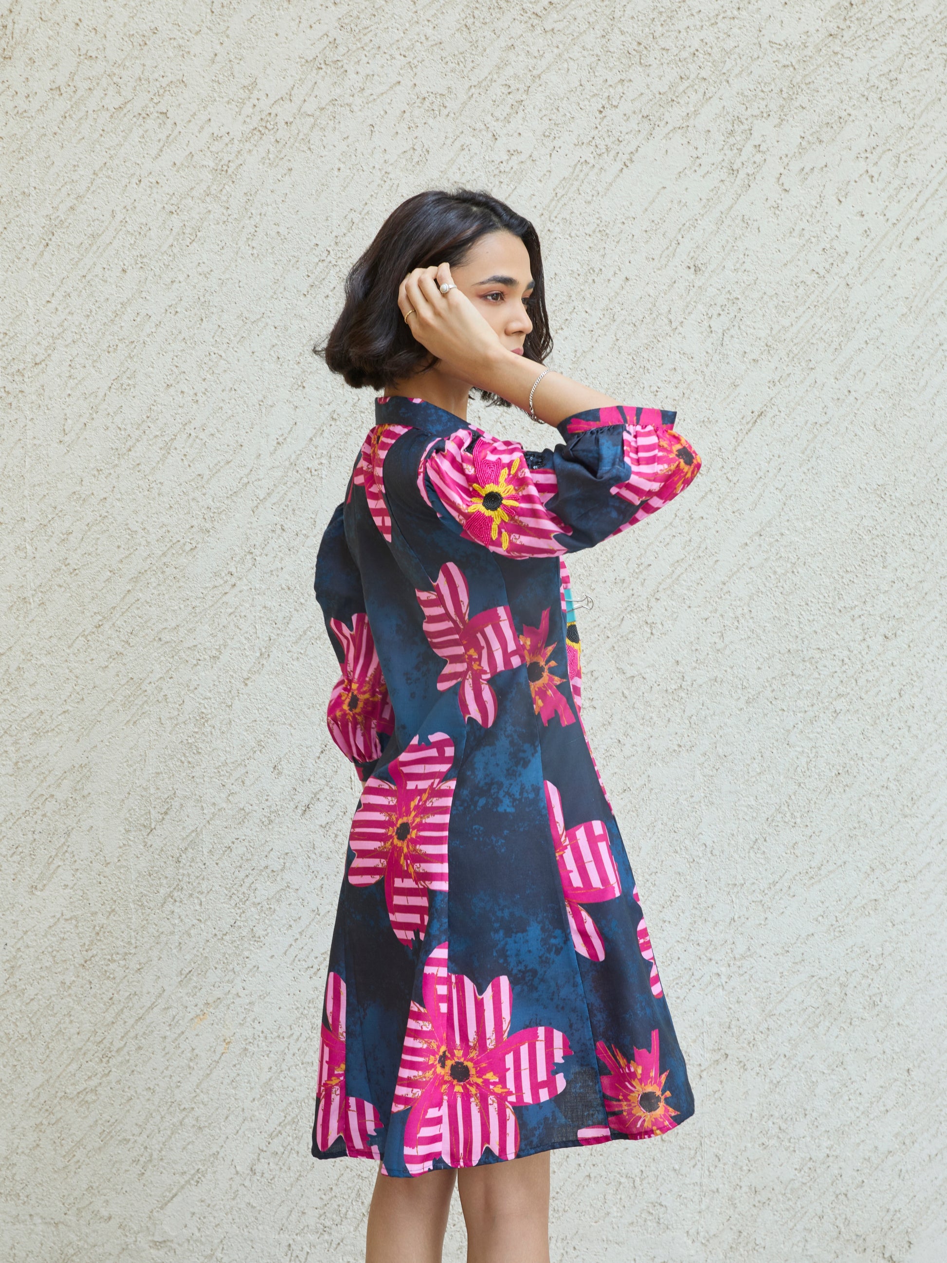 The Riviera Dress (Colorway: Pink)