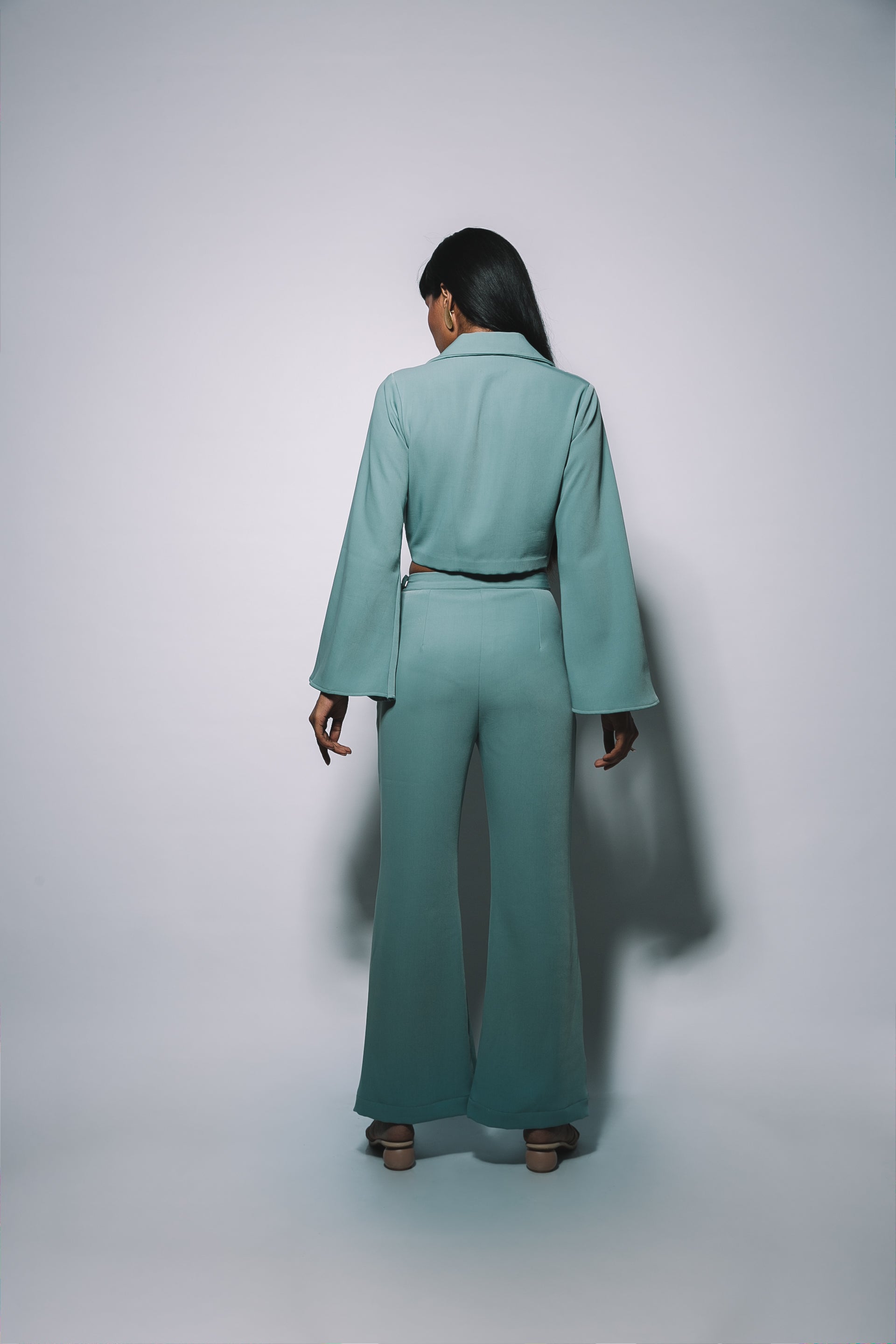Bottle Green Armani Blazer Set