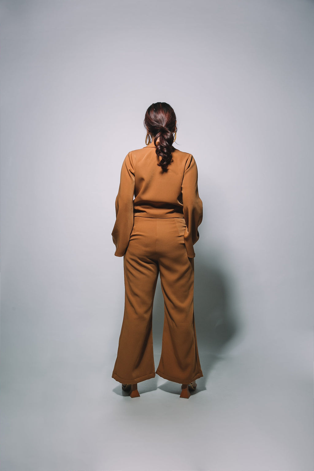 Mustard Armani Blazer Set.