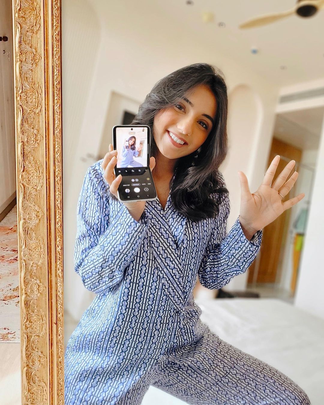 Masoom Minawala in Our Signature Wrap Co-ord set